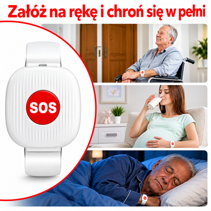 Alertia™ - Bezprzewodowa opaska bezpieczeństwa SOS